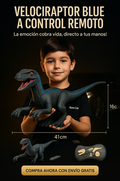 VELOCIRAPTOR BLUE A CONTROL REMOTO PRO