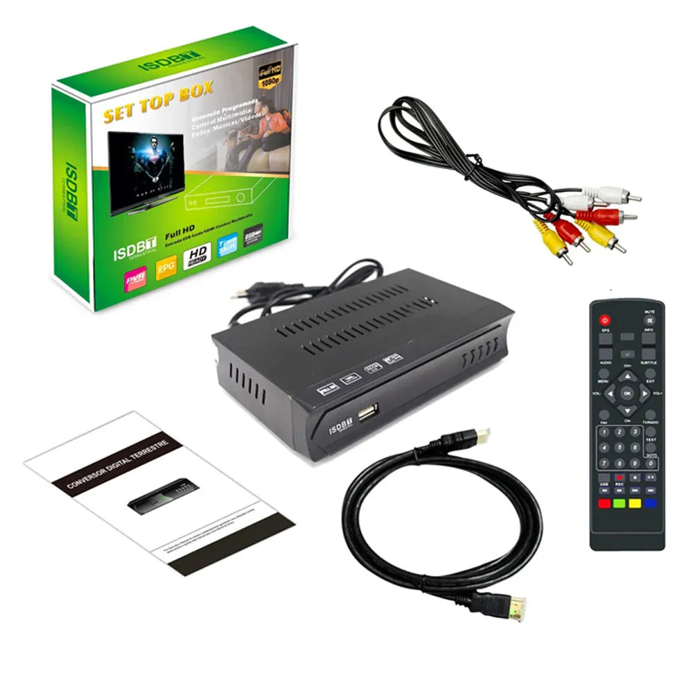 NUEVO PACK TDT VISION PRO - 1 DECODIFICADOR 4k + 2 ANTENAS DIGITALES