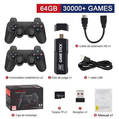 CONSOLA DE VIDEOJUGO GAME STICK X2