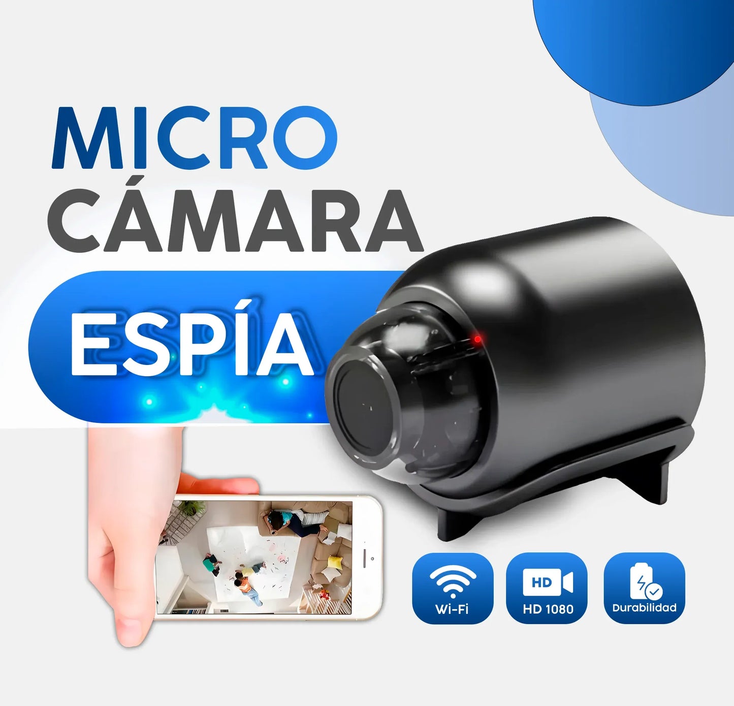 MINI CÁMARA ESPÍA PRO